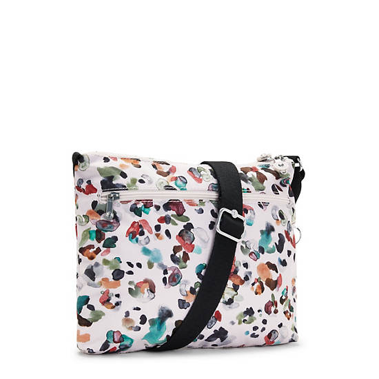 Sacs Crossbody Kipling Alvar Printed Blanche Multicolore | FR 2144SG